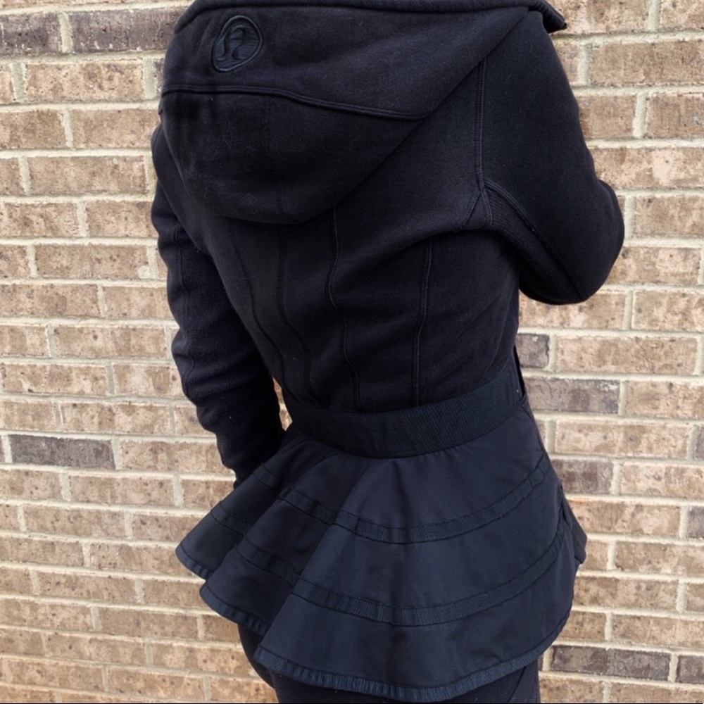 Lululemon Ruffled Up Scuba Hoodie RARE